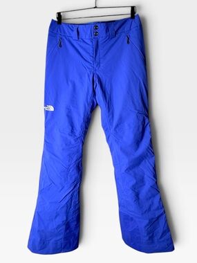 The North Face HyVent Women's Snowboard/Ski Pants Size Medium Cobalt Blue (I)